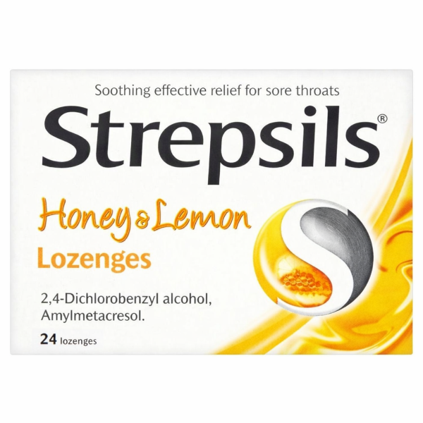 Strepsils Bal & Limon 24 Pastil